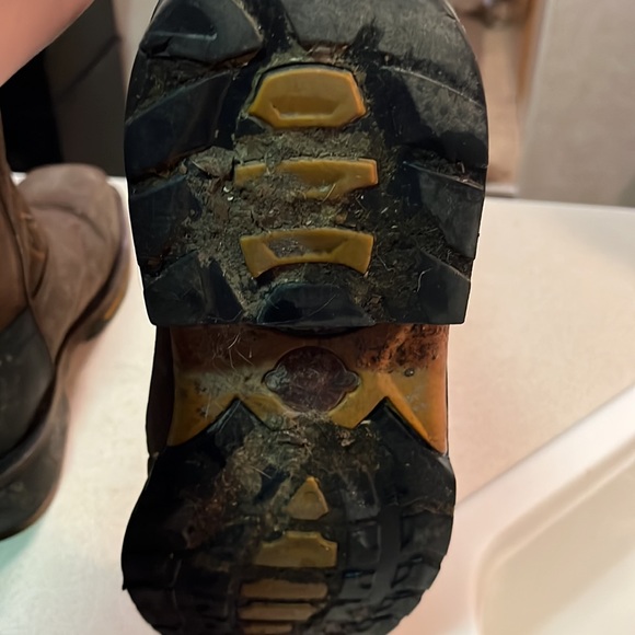 Justin Waterproof Work Boots size 11 D - Picture 7 of 8